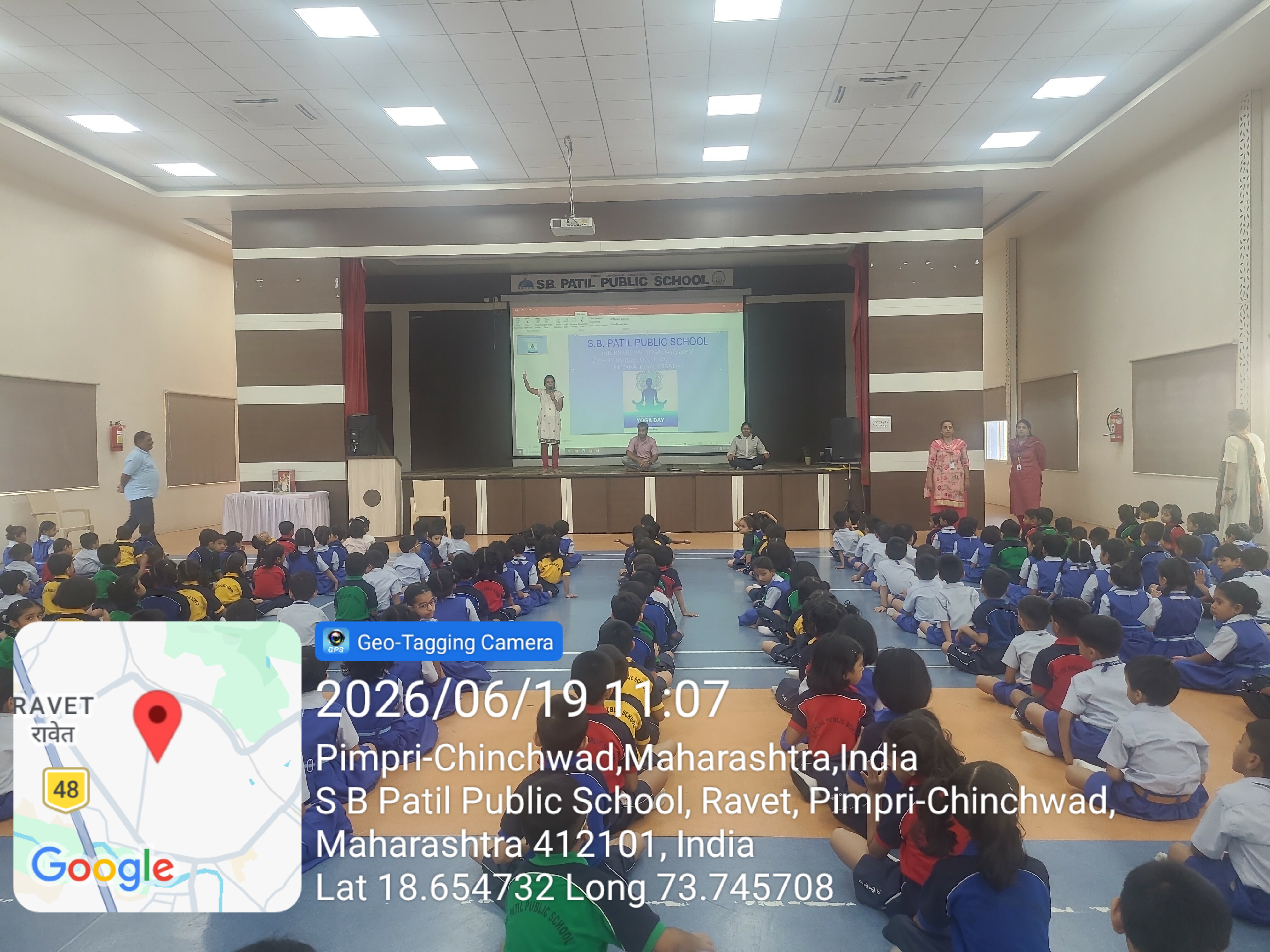 International Yoga Day 2026, S.B.Patil School