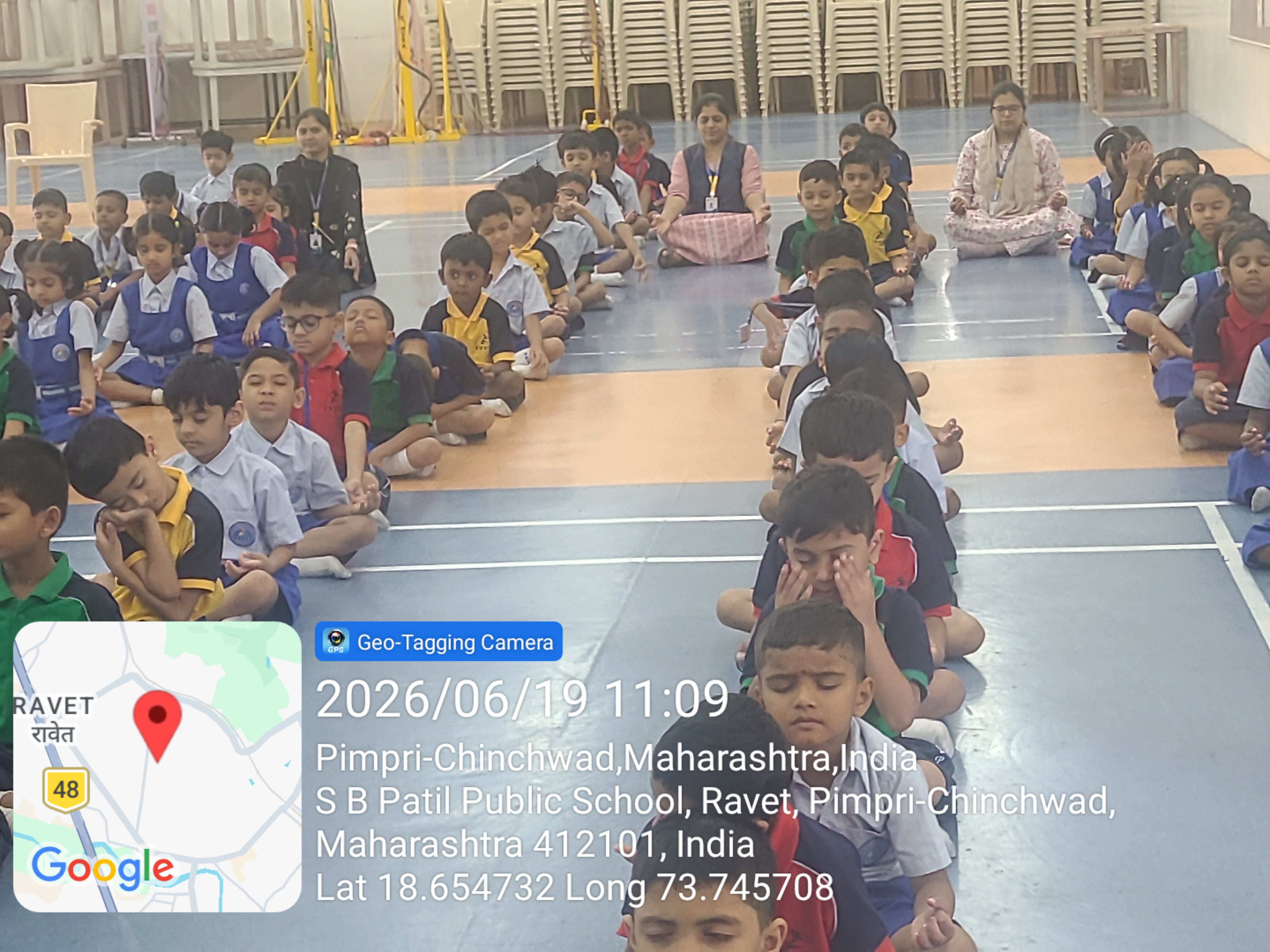 International Yoga Day 2026, S.B.Patil School
