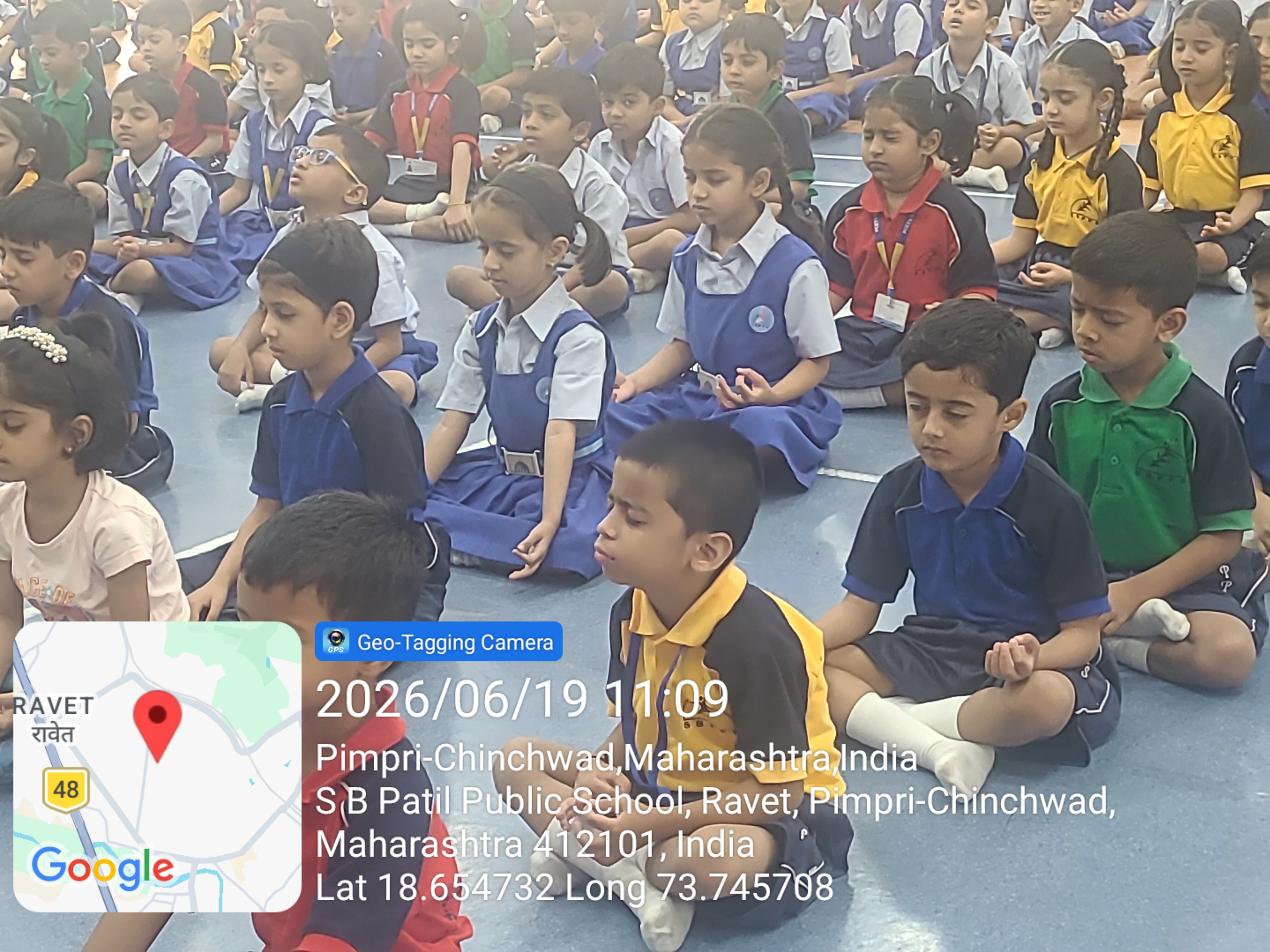International Yoga Day 2026, S.B.Patil School