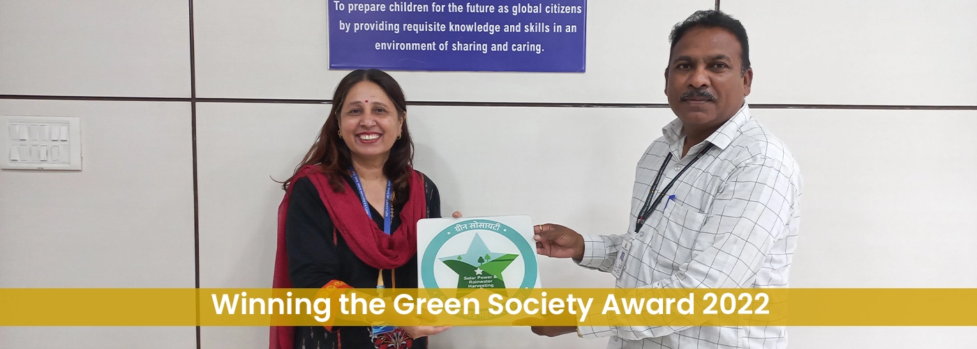 Winning the Green Society Award