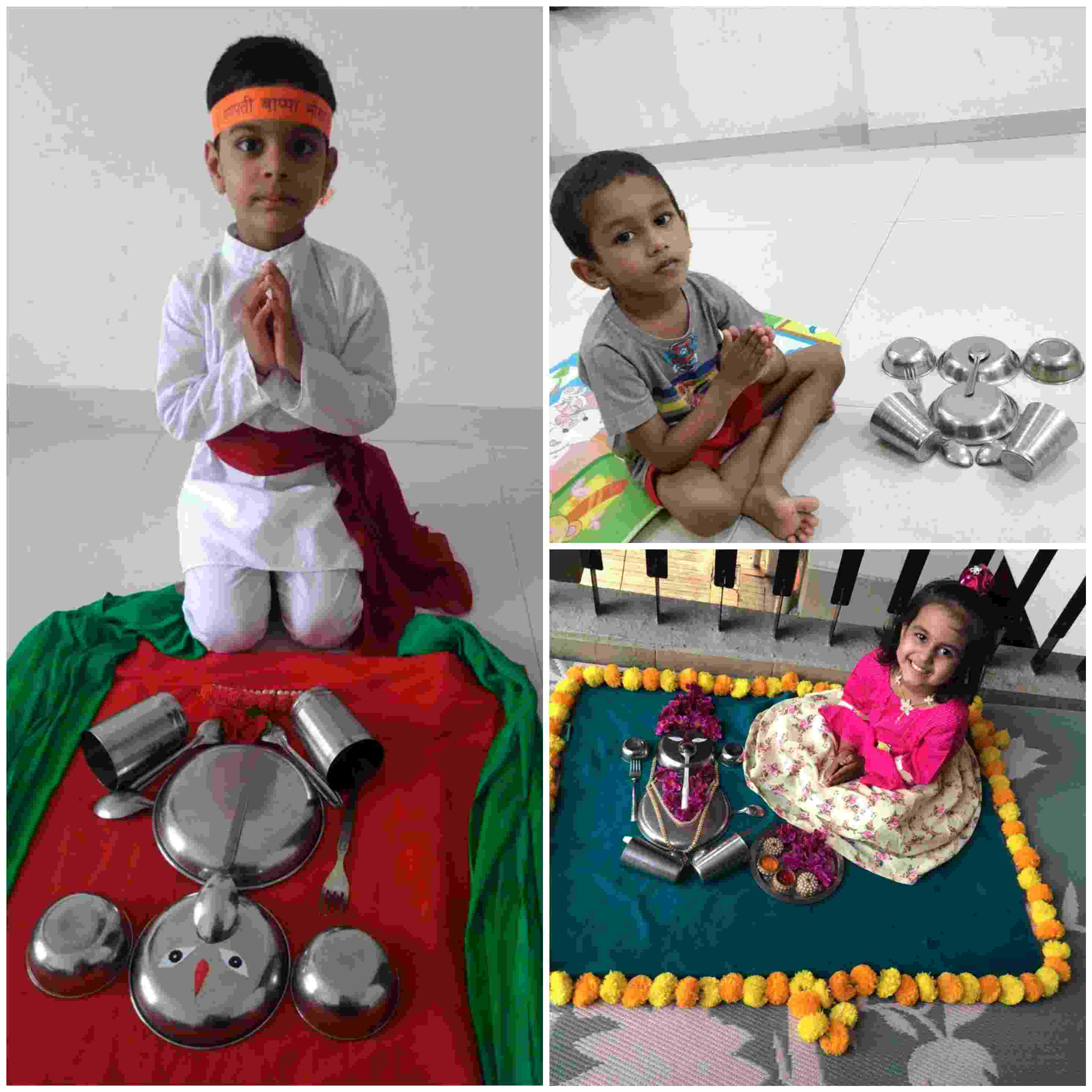 Ganesh Chaturthi Celebration, S.B.Patil School