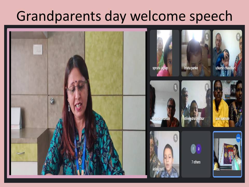 Grandparents Day Celebration, S.B.Patil School