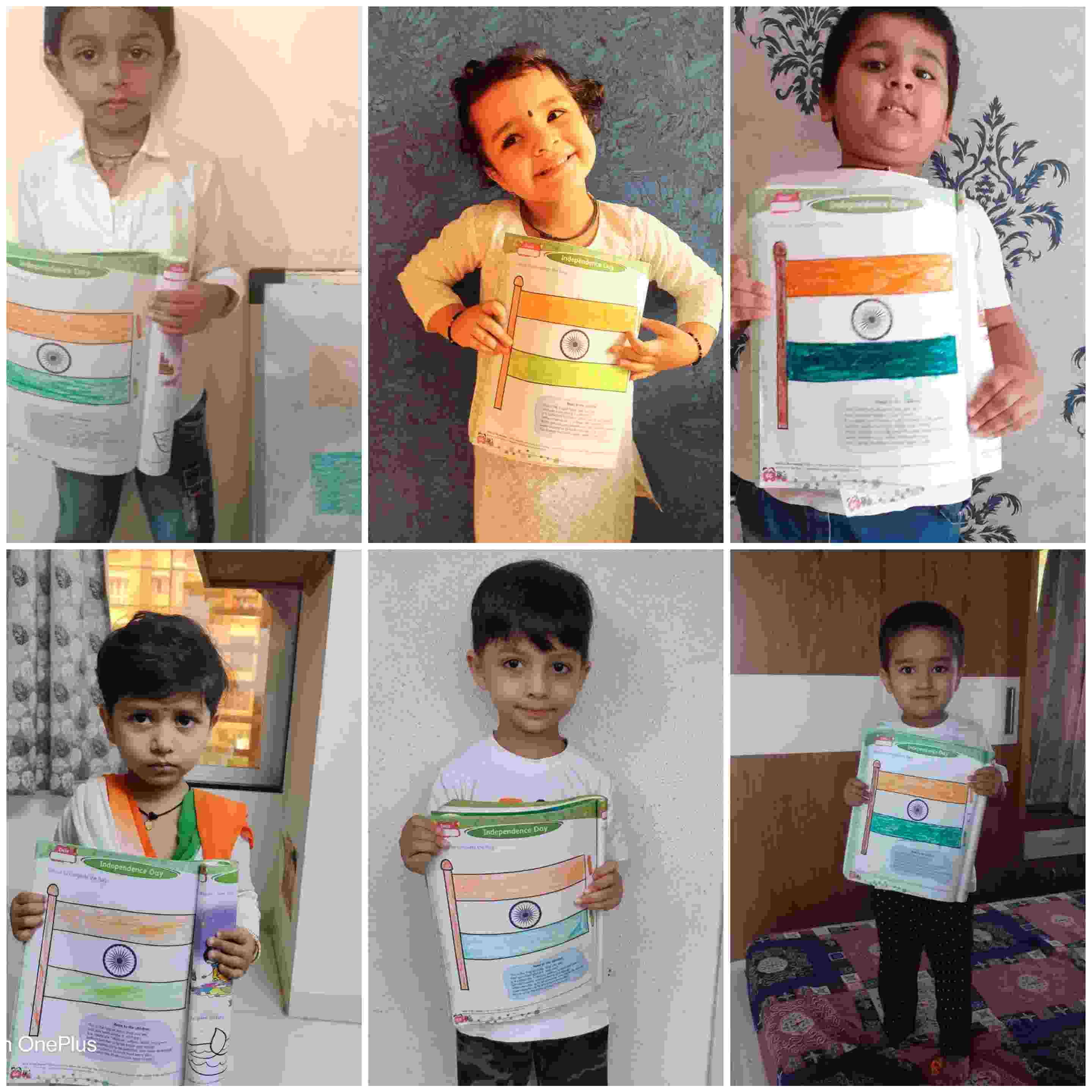 Pre Primary - Independence Day celebration, S.B.Patil School