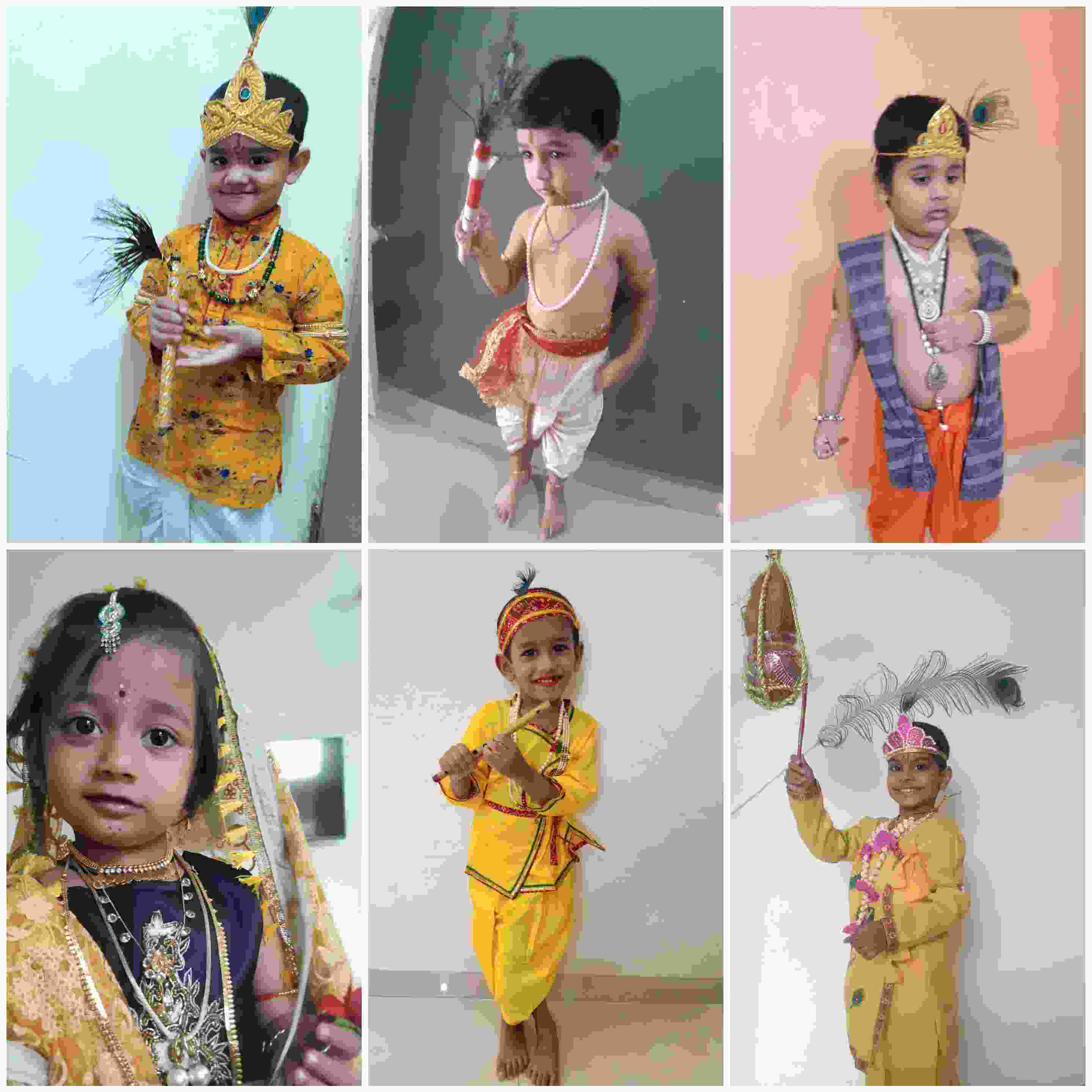 Pre Primary - Krishna Janmashtami celebration, S.B.Patil School