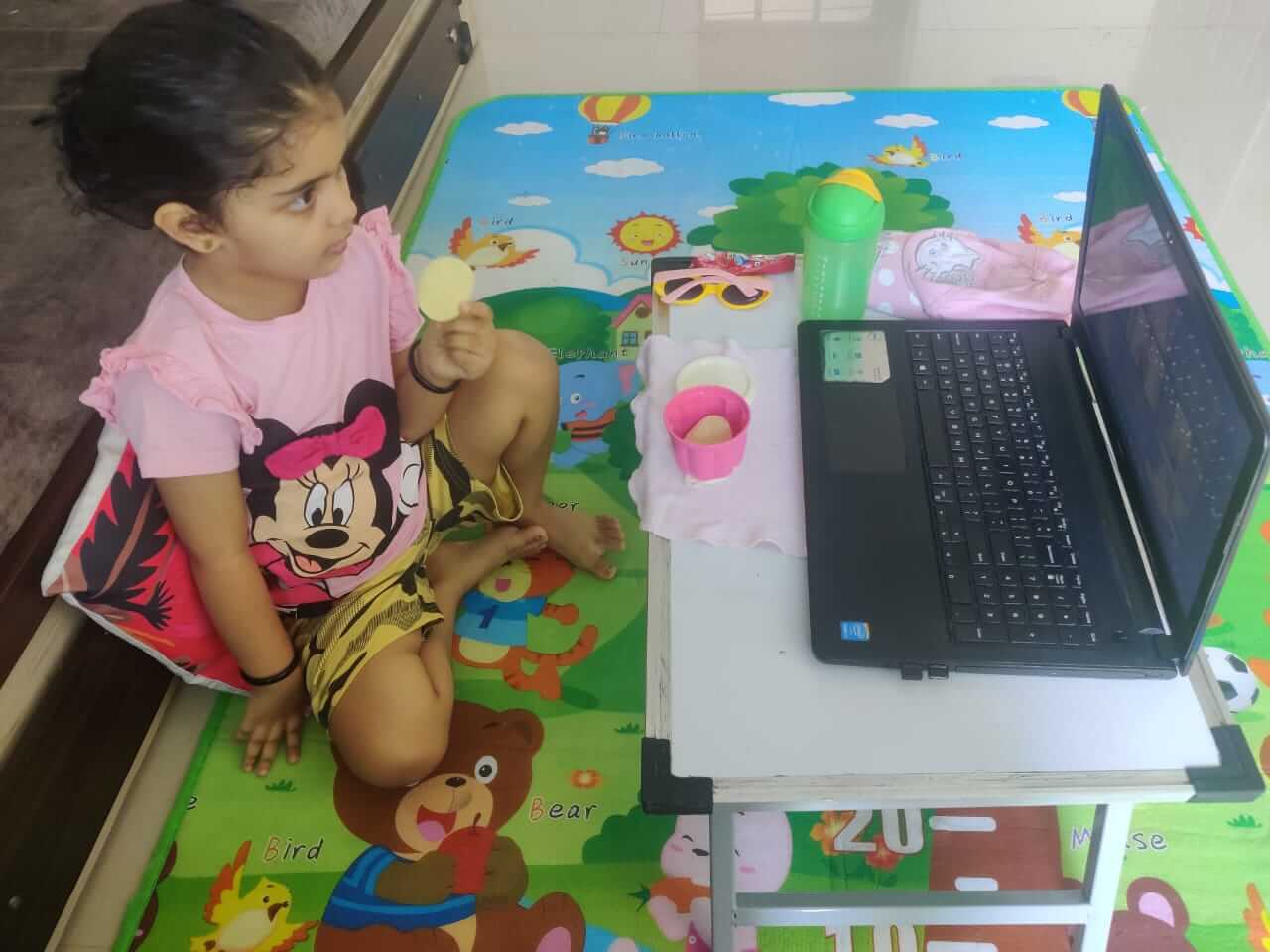 Nursery Virtual field visit, S.B.Patil School