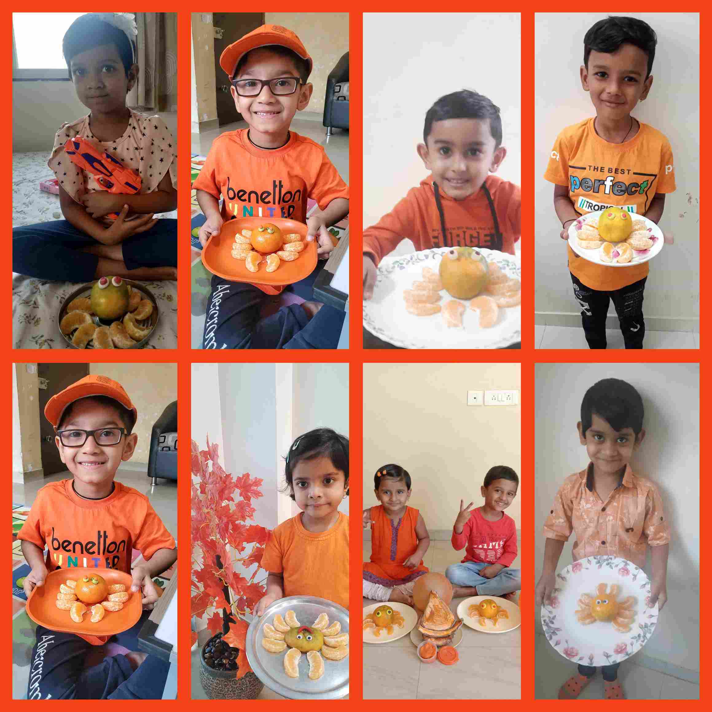 Orange colour Day celebration, SBPPS