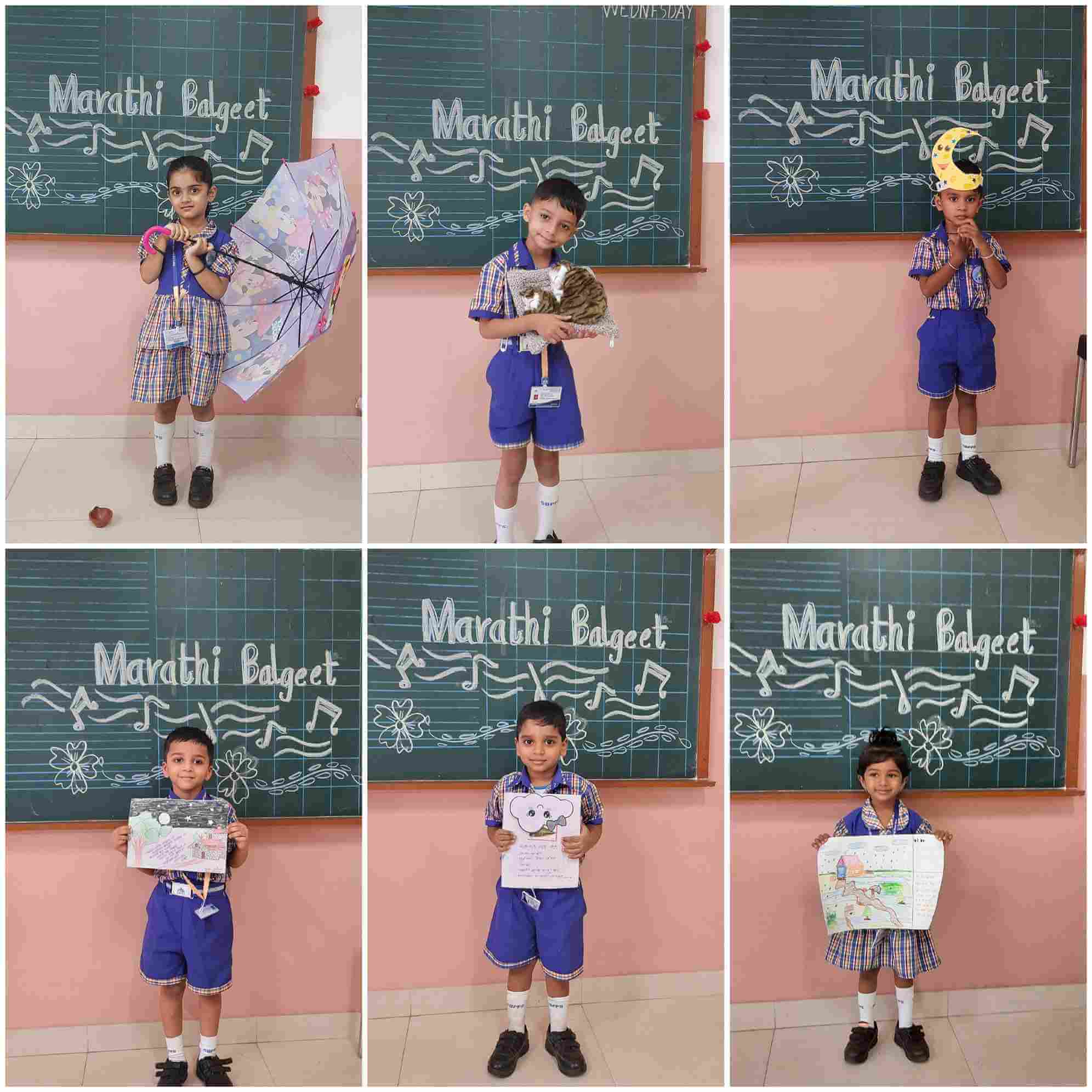 Marathi Balgeet Activity - Nursery & Junior KG, SBPPS
