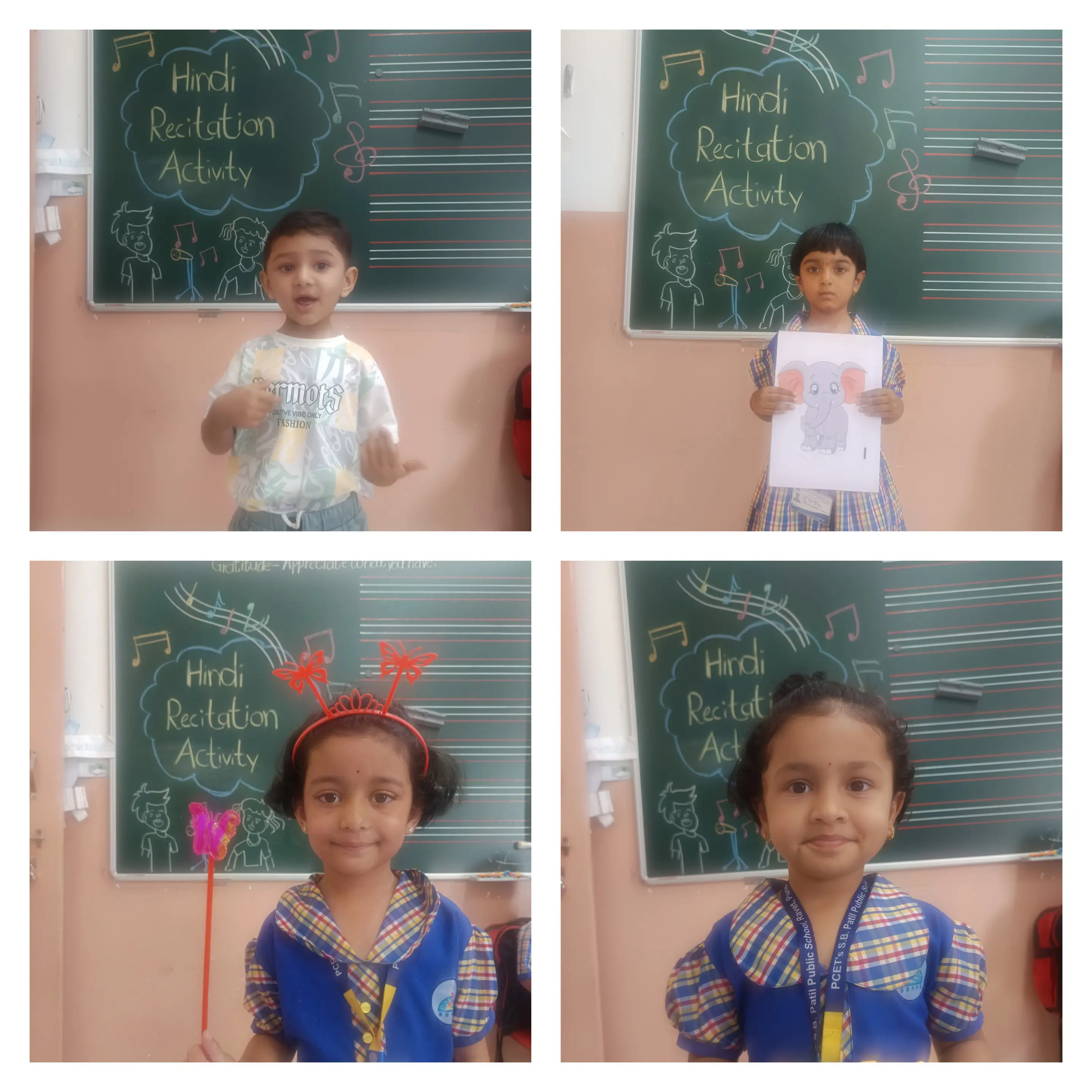 Celebrates Hindi Recitation Activity<