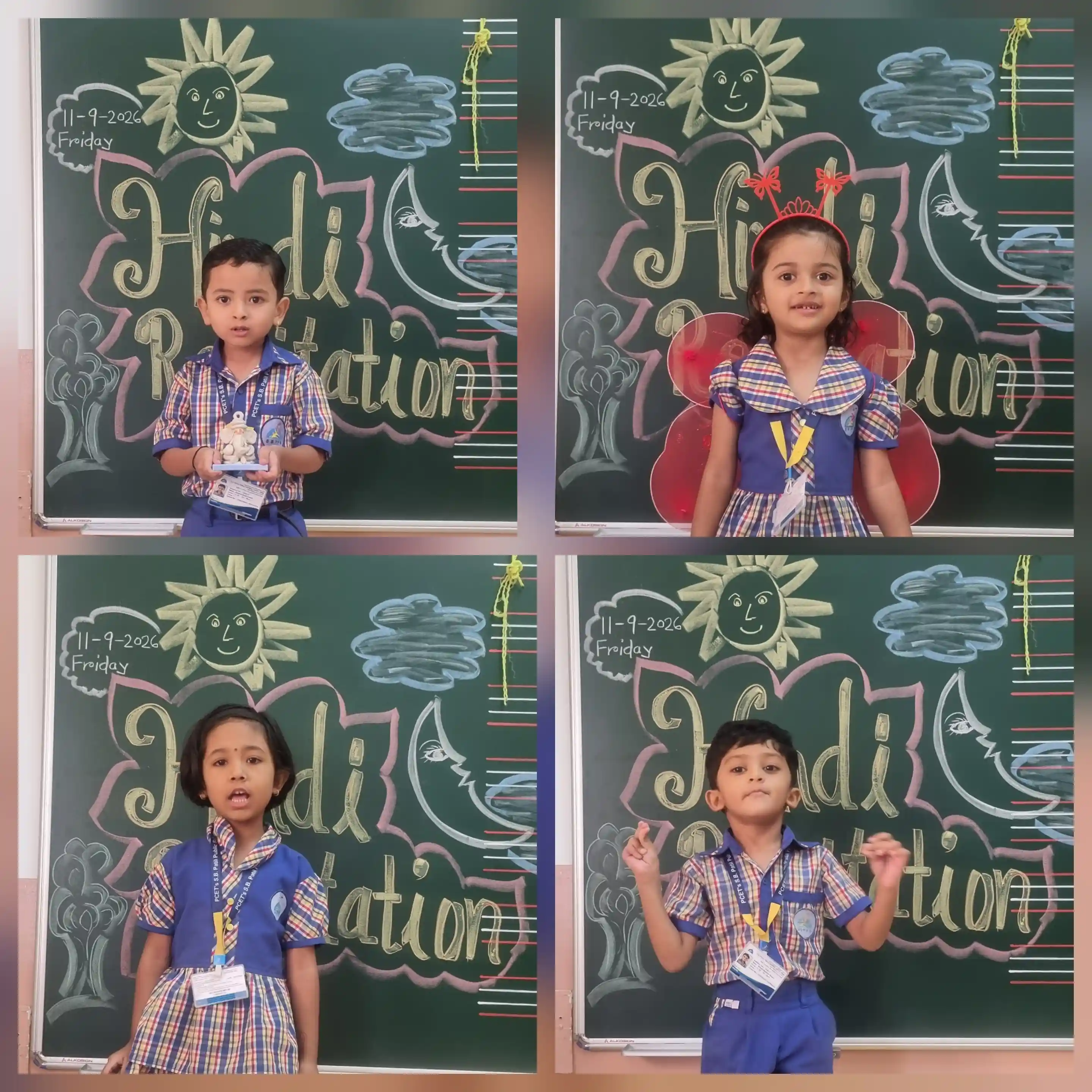 Celebrates Hindi Recitation Activity<