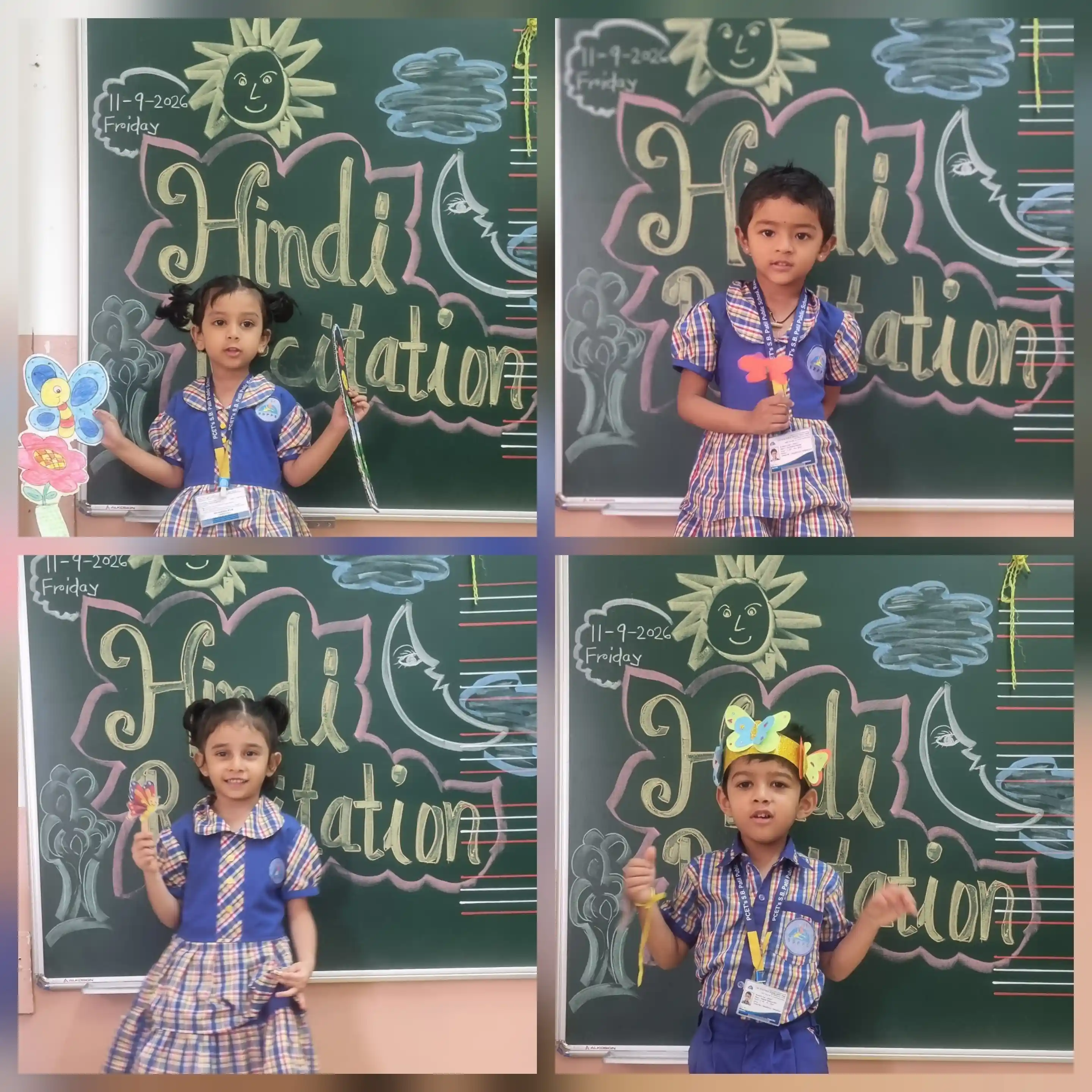 Celebrates Hindi Recitation Activity<