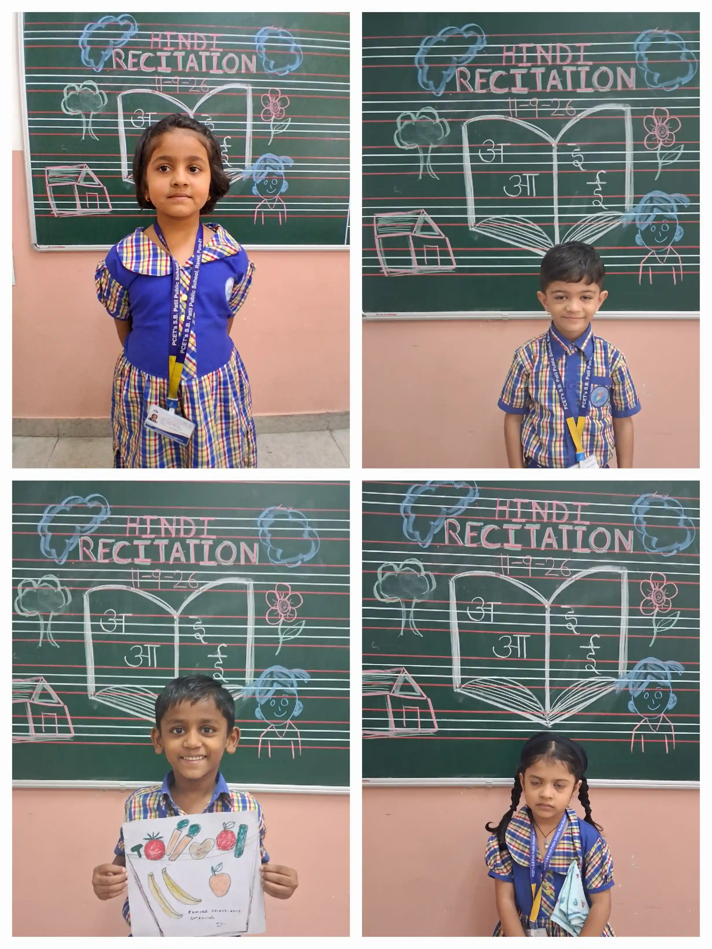 Celebrates Hindi Recitation Activity<