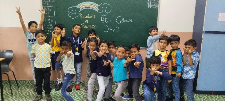 Celebrating Blue Colour Day