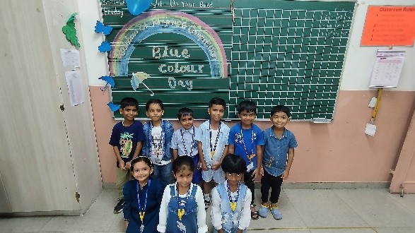 Celebrating Blue Colour Day