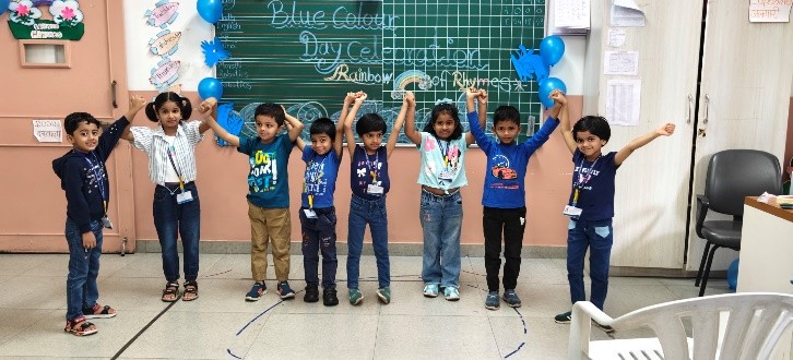Celebrating Blue Colour Day