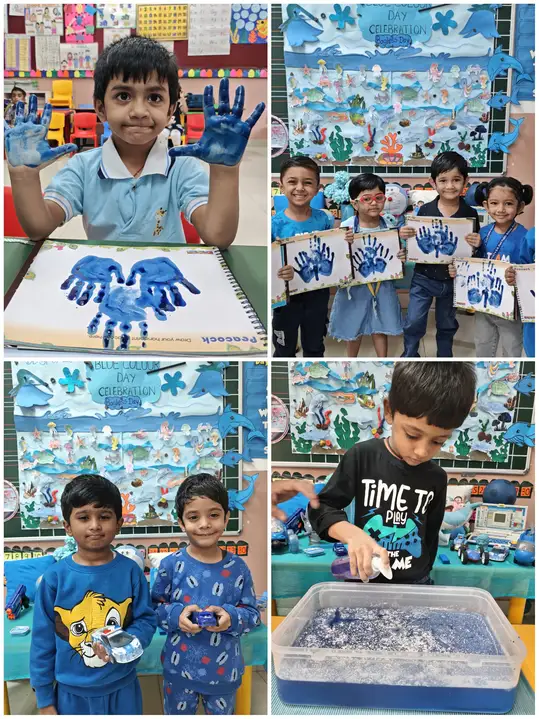 Celebrating Blue Colour DayCelebrating Blue Colour Day
