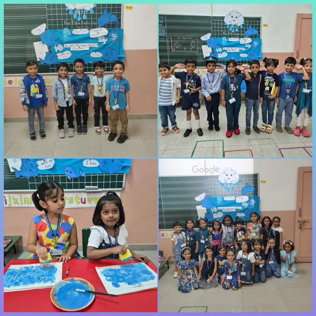 Celebrating Blue Colour DayCelebrating Blue Colour Day