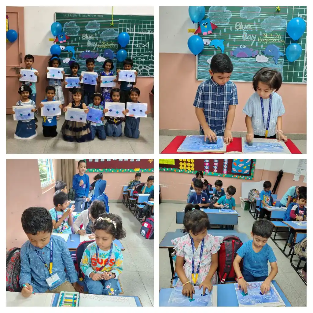 Celebrating Blue Colour Day