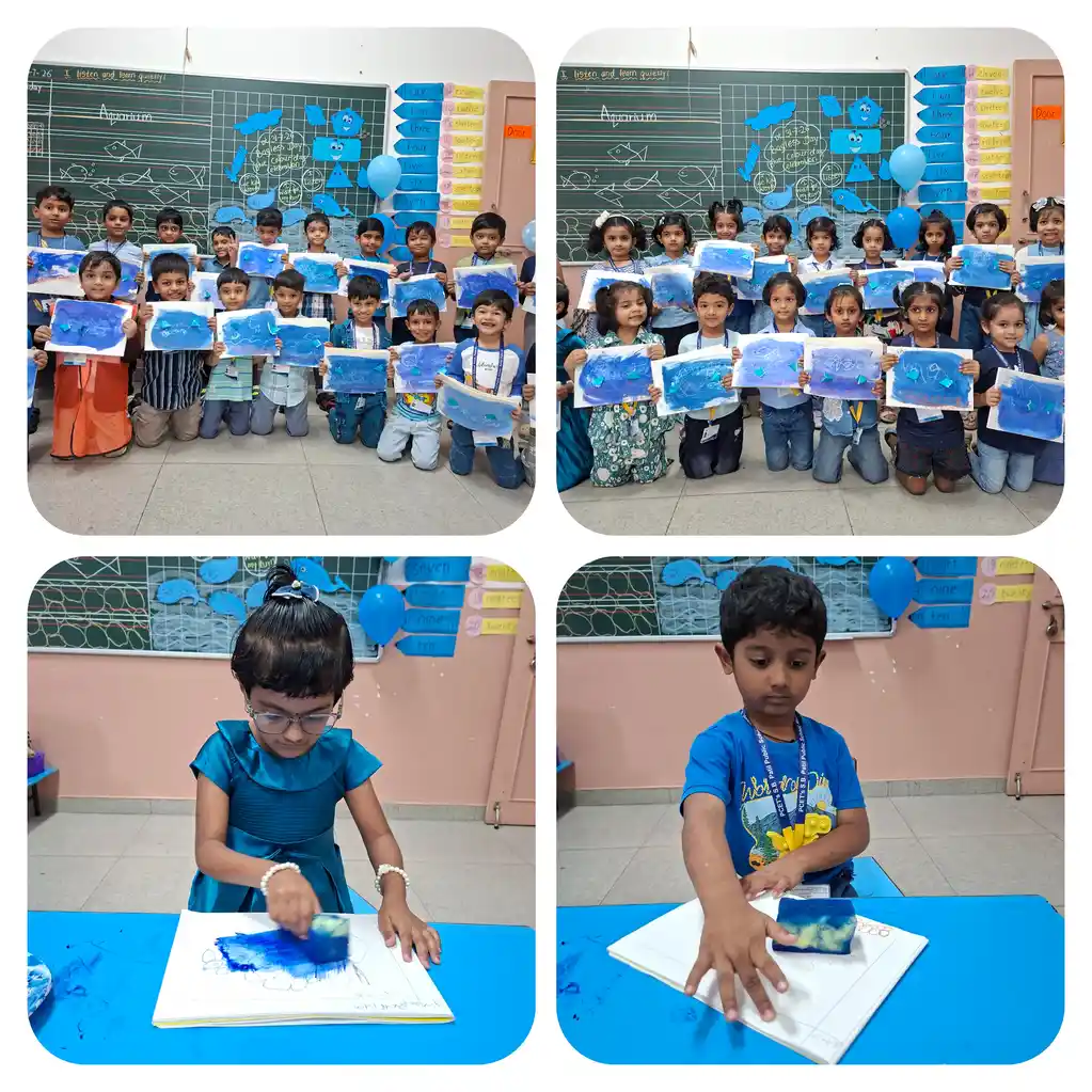Celebrating Blue Colour DayCelebrating Blue Colour Day