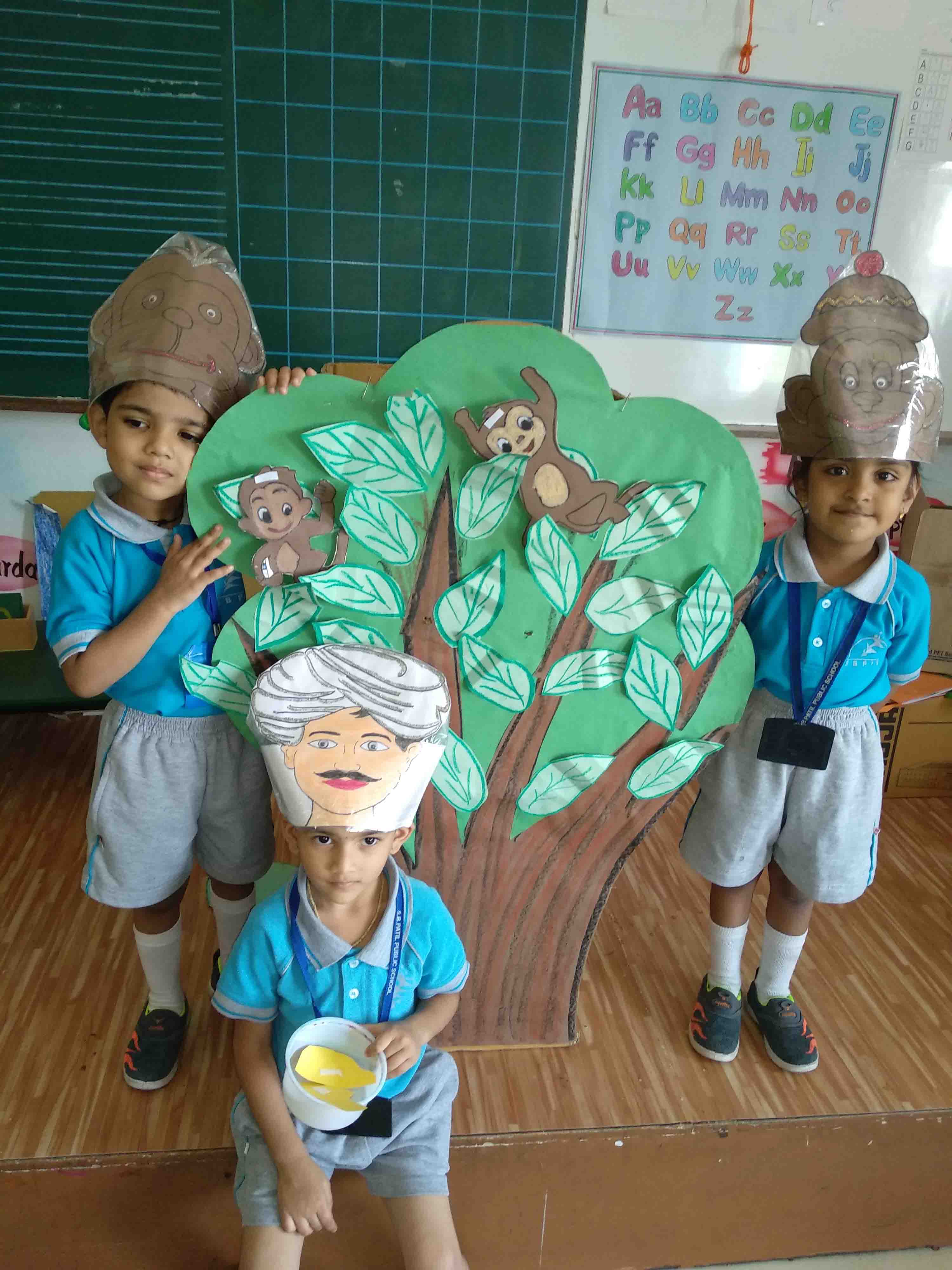 Learn with Fun Jr. Kg. Class 6, S.B.Patil School