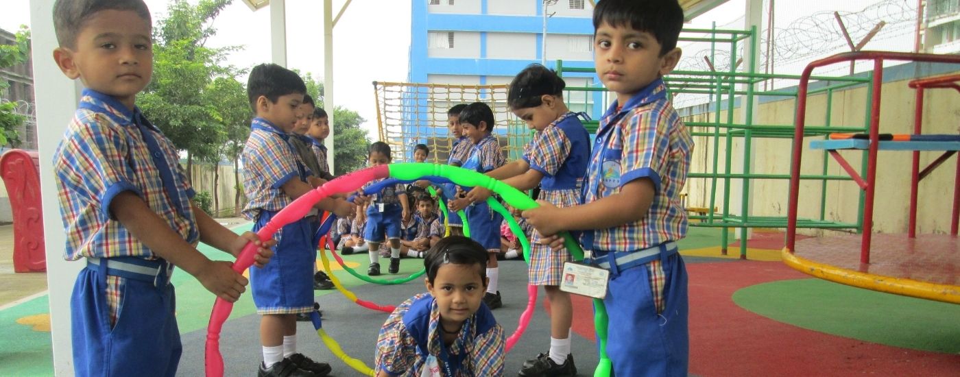 Jr.Kg Outdoor Games - Pre-Primary Section, SBPPS