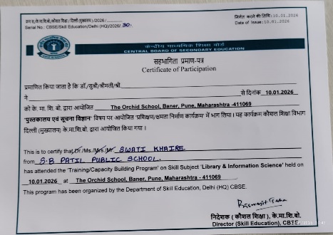 CBSE Capacity Building Programme