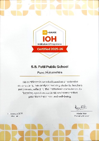 Happiness Earns Its Honour