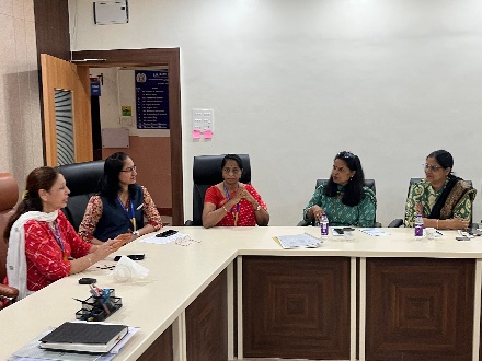 K.K. Wagh English School Visit to S.B. Patil Public School