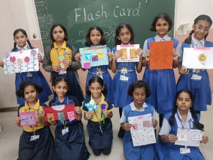 Hindi Diwas Art-Skill Flash Card Competition