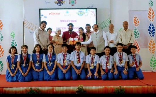 Lokmat Campus Club Patriotic Singing Competition