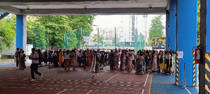 The Mock Fire Evacuation Drill