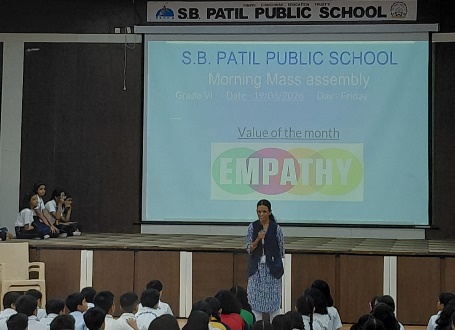 Morning Assemblies on SDG 1 and Empathy