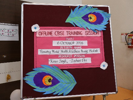 The CBSE Training Session