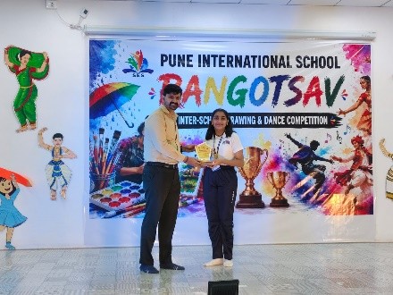 Winning the Rangotsav Competition